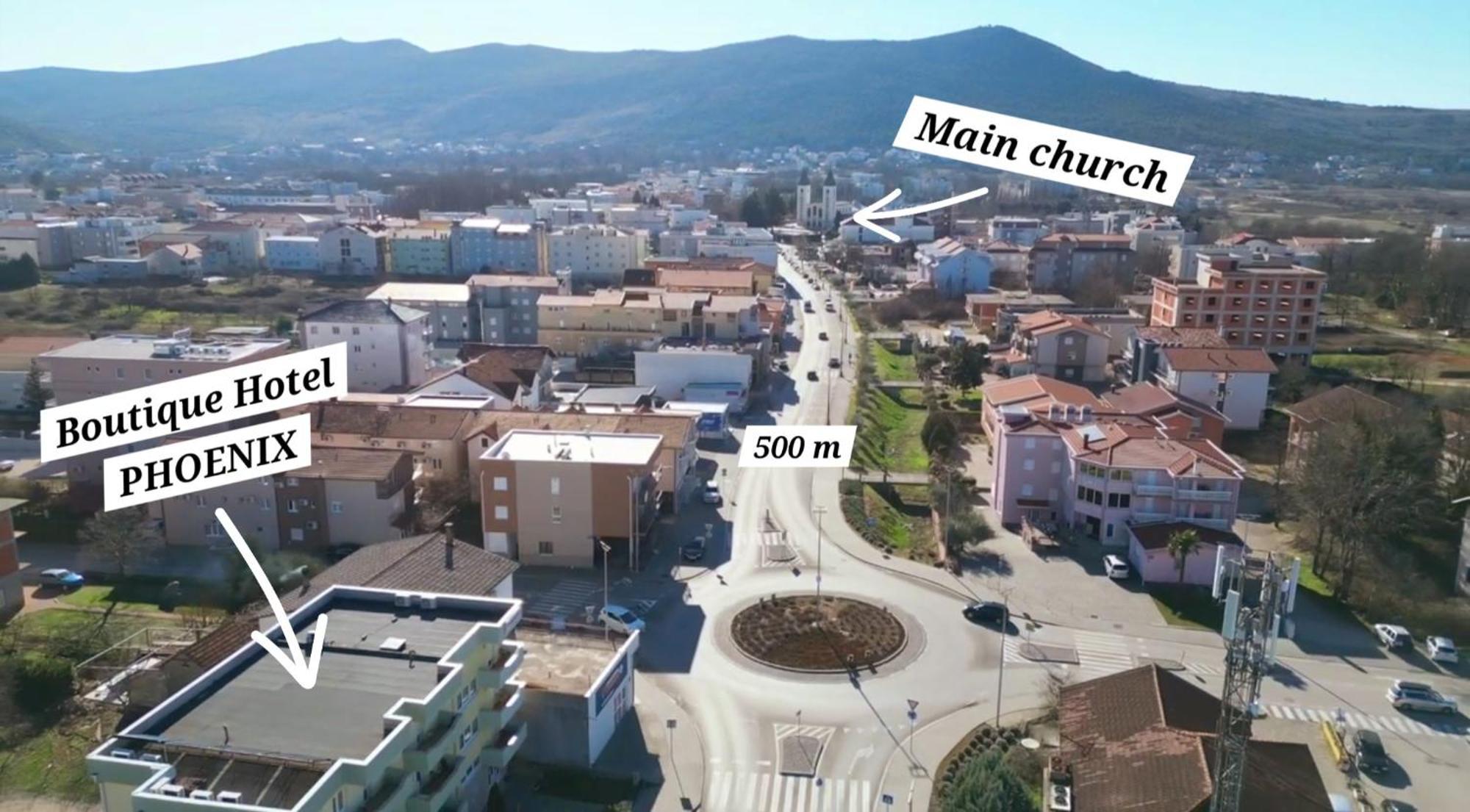 Boutique Hotel Phoenix Medugorje ภายนอก รูปภาพ